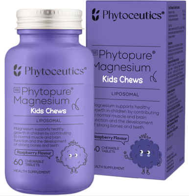 Phytoceutics&reg; Phytopure&reg; Kids Magnesium Chews 60s